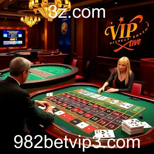 A Emoção do Cassino Ao Vivo no 982bet VIP